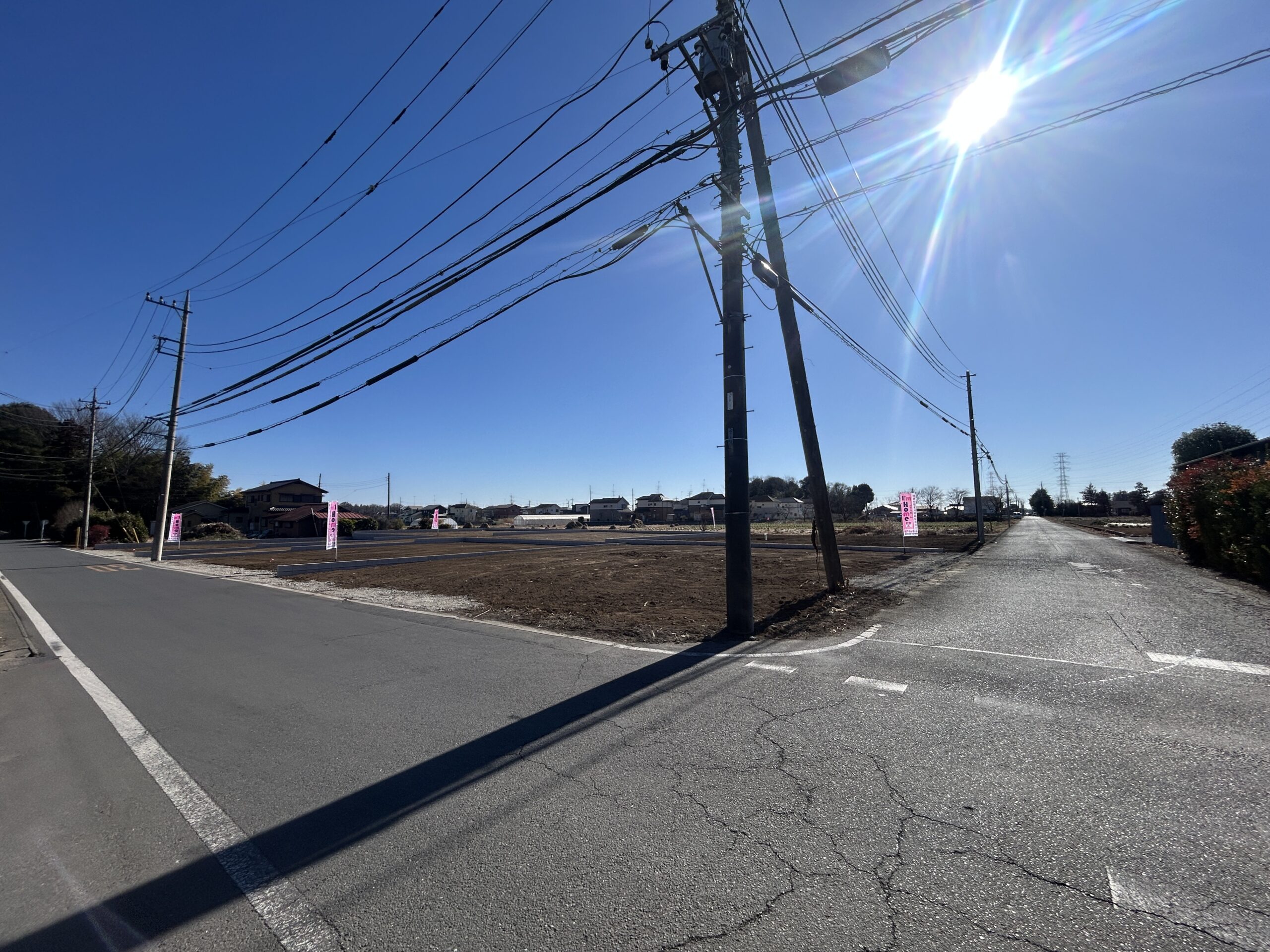 日高市旭ヶ丘売地5棟