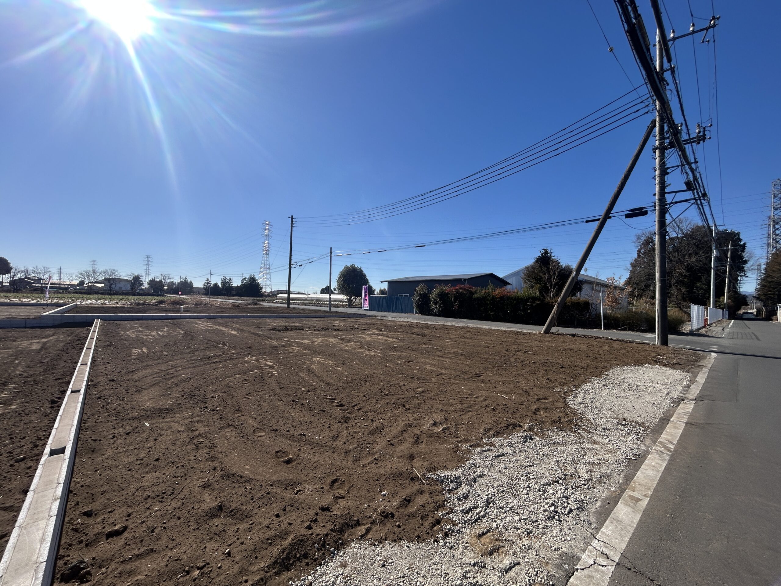 日高市旭ヶ丘売地5棟