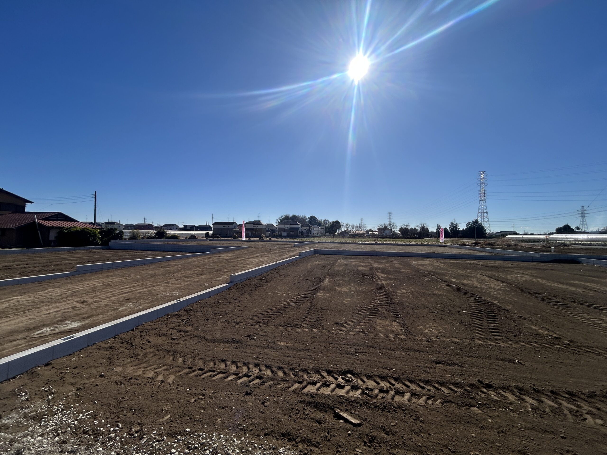 日高市旭ヶ丘売地5棟