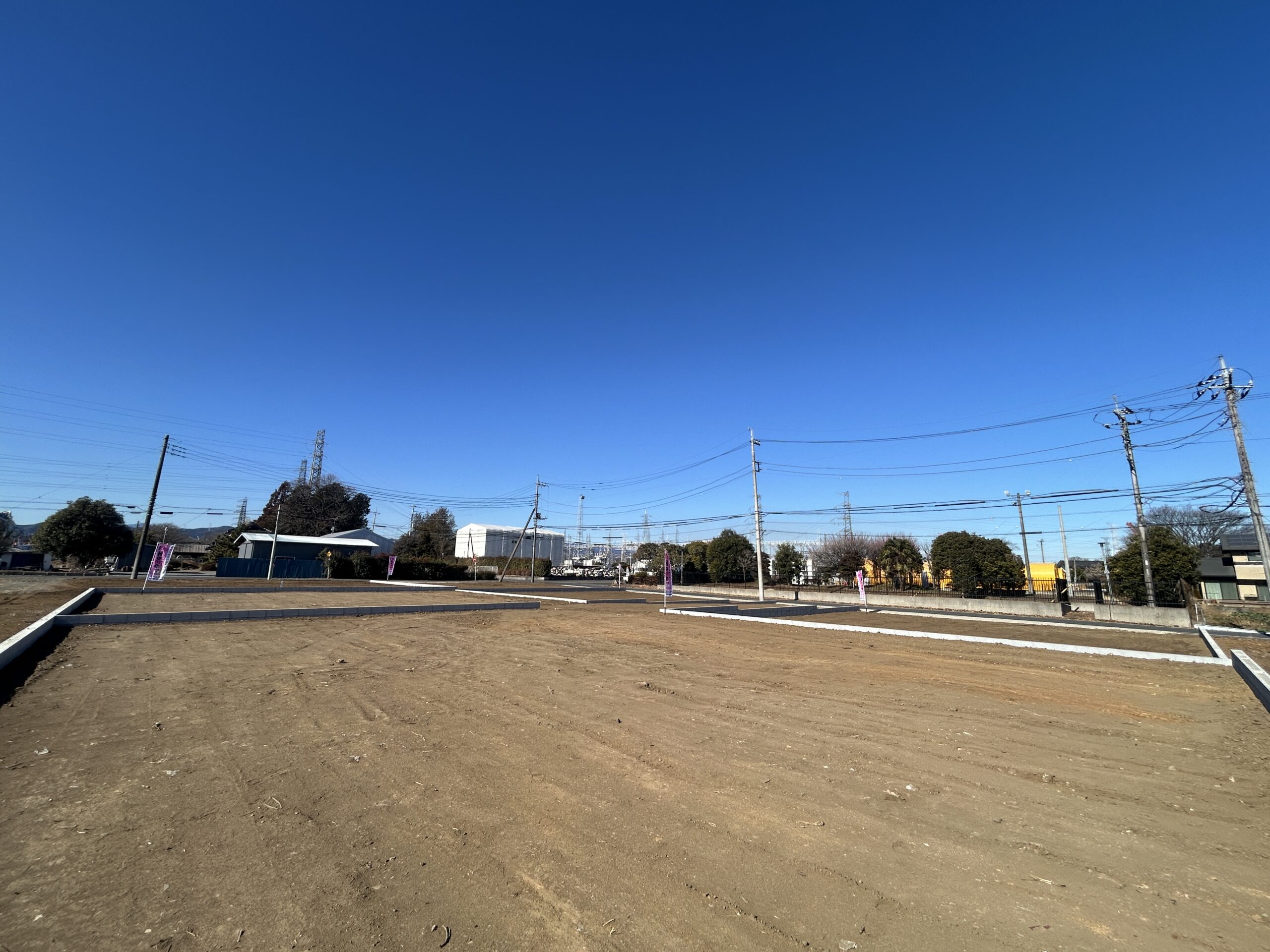 日高市旭ヶ丘売地5棟