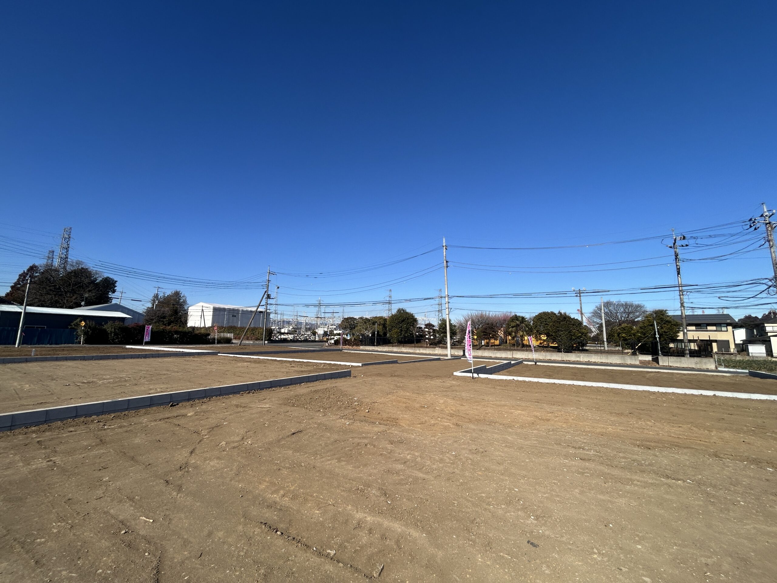 日高市旭ヶ丘売地5棟