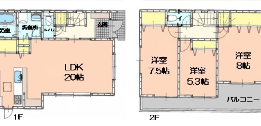 日高市中鹿山貸家