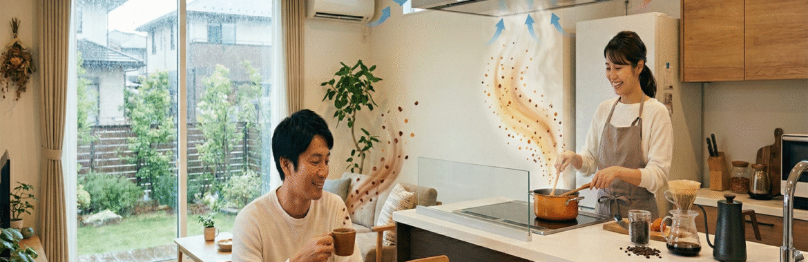 梅雨が快適に変わる！24時間換気システムで叶える「カビ・湿気対策」された爽やかな暮らし