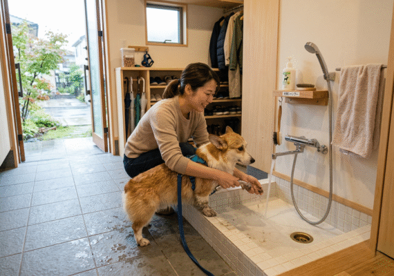 家族も犬も大喜び！ペットと快適に暮らせる平屋ならではの工夫
