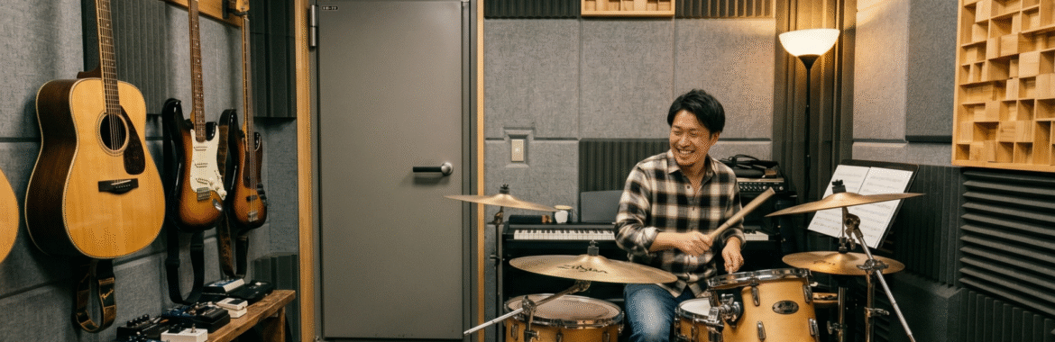趣味の時間を気兼ねなく。中古住宅×防音リフォームで叶える映画も楽器も楽しめる家