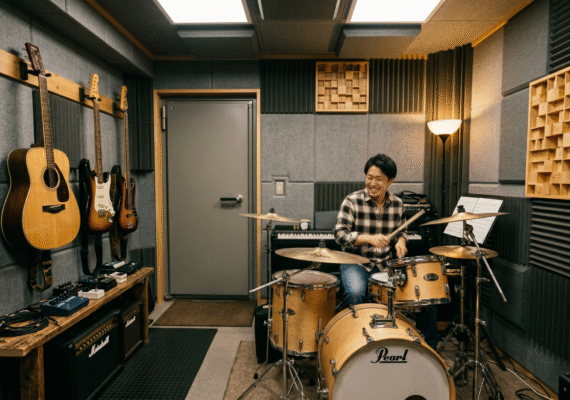 趣味の時間を気兼ねなく。中古住宅×防音リフォームで叶える映画も楽器も楽しめる家