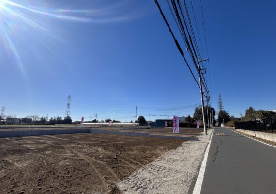 【日高市】広々90坪以上の開放感！のびのび子育てができる大型分譲地が登場