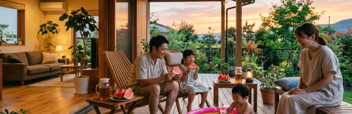 【注文住宅の暑さ対策】夏も涼しい快適な間取りと断熱材の選び方