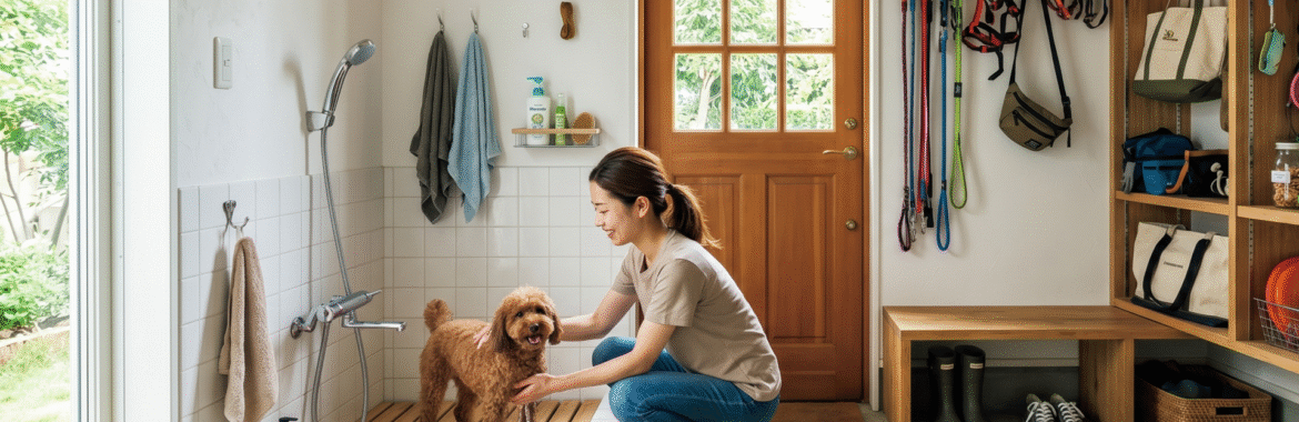 【ペットと暮らす注文住宅】犬・猫が快適に過ごせる間取りと床材選びのポイント