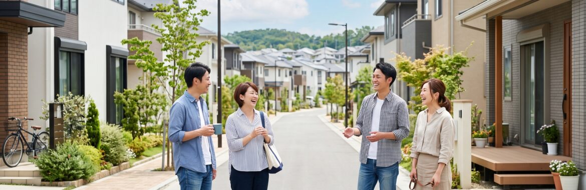 大型分譲地はご近所付き合いが楽？同世代のメリットとトラブル回避の区画選び