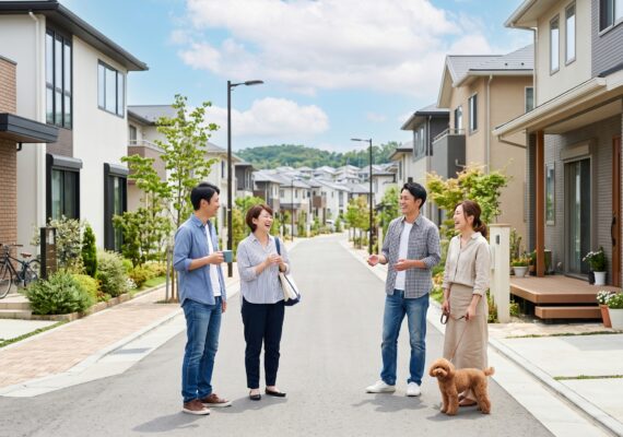 大型分譲地はご近所付き合いが楽？同世代のメリットとトラブル回避の区画選び